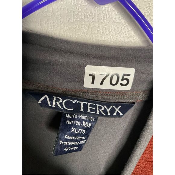 Arc'teryx Sweater Mens XL Quarter Zip Polartec Fleece Winter Pullover Menscorp - Picture 3 of 11